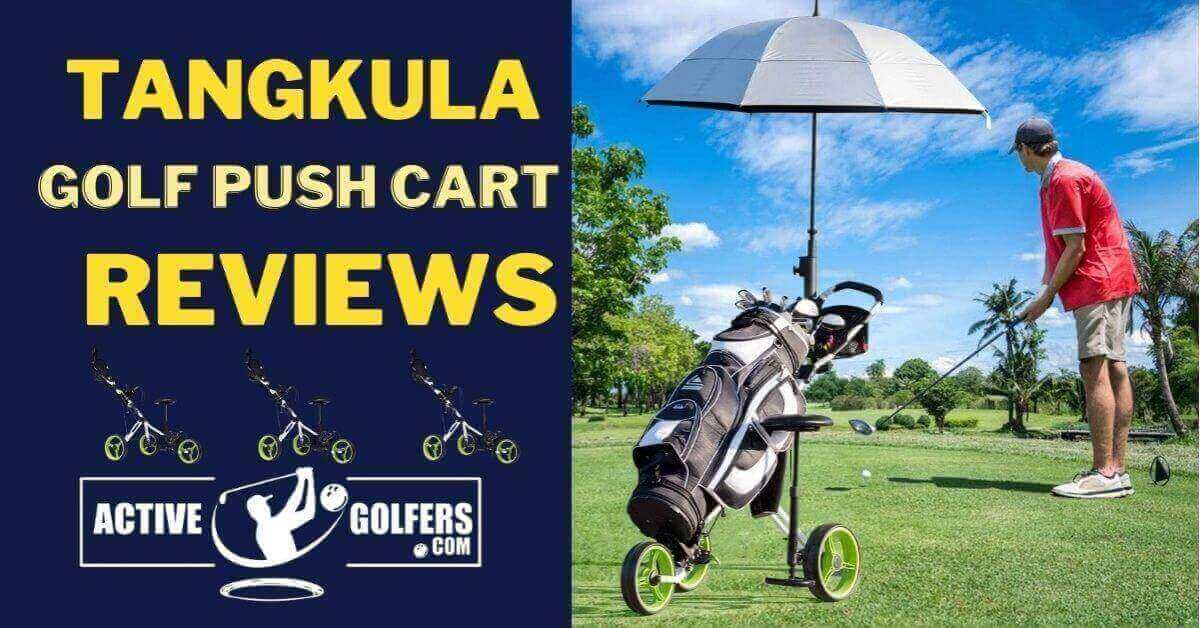 tangkula golf push cart reviews