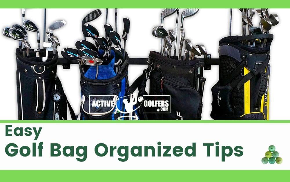 How To Organize Golf Bags For Pushcart