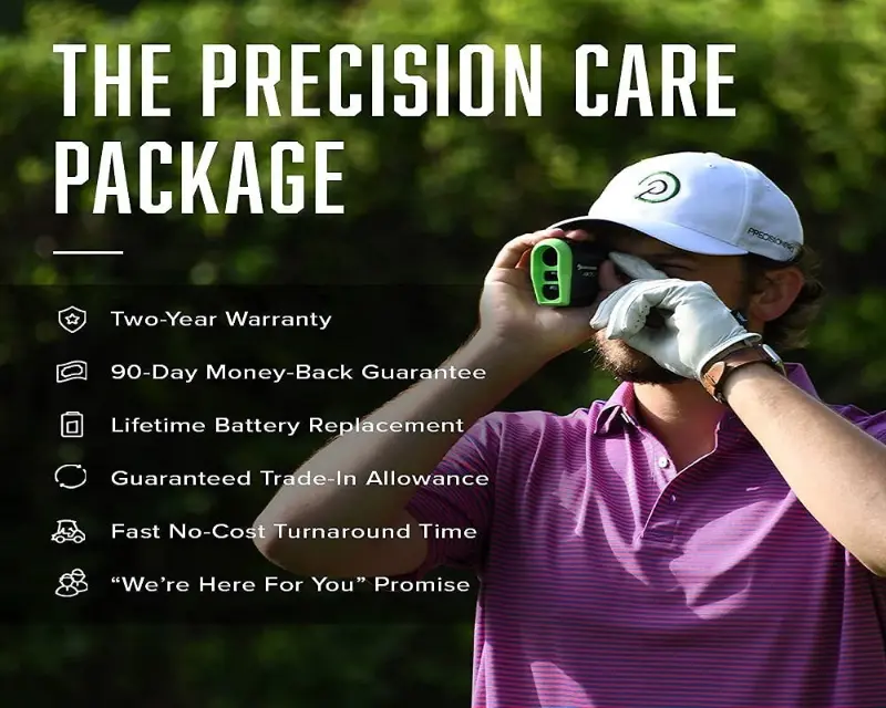 Features of Precision Pro NX7 Laser Golf Rangefinder