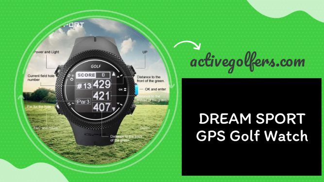 DREAM SPORT GPS Golf Watch with Course Review