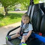 How to Strap Car Seat to Golf Cart